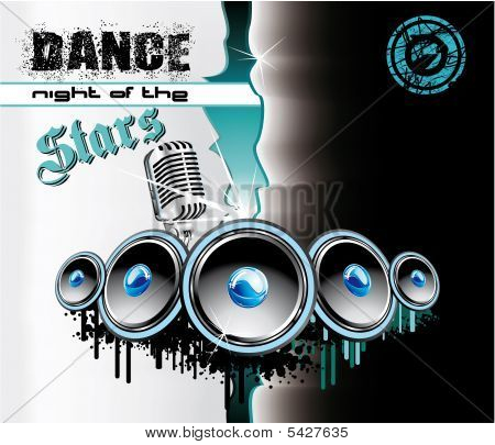 Techno Dance-Hintergrund