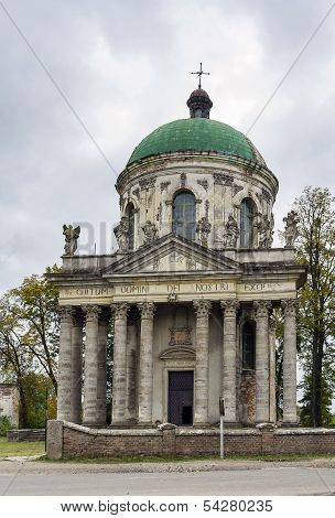 Roman Catholic Church In Pidhirtsi, Ukraine