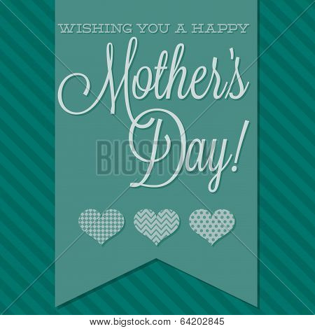 Vintage Typographic Sash Card In Vector Format.