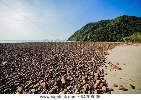 beach and tropical sea