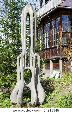 Rakieta Sculpture In Zakopane
