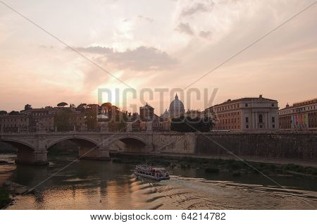 Rome On Sunset