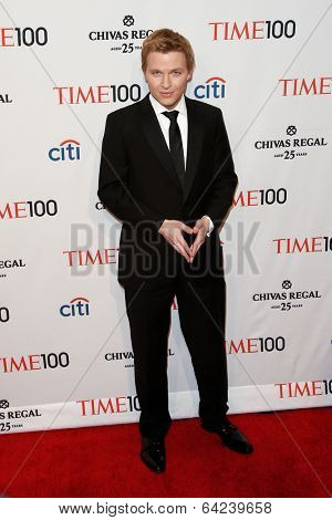 NEW YORK-APR 29: Journalist Ronan Farrow attends the Time 100 Gala for the Most Influential People in the World at the Frederick P. Rose Hall at Lincoln Center on April 29, 2014 in New York City.