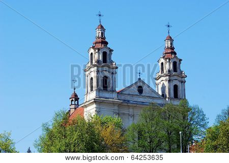 Church Of St. Raphael The Archangel In Vilnius