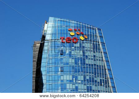 Teo Skyscraper In The Vilnius City Centre On April 26, 2014