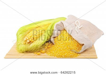 Composition From Corn And Maize Flour