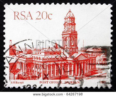 Postage Stamp South Africa 1982 Post Office, Durban