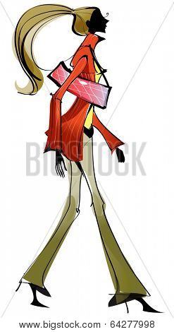 sexy career woman
