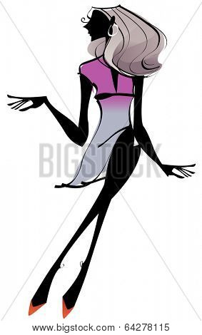 sexy city woman