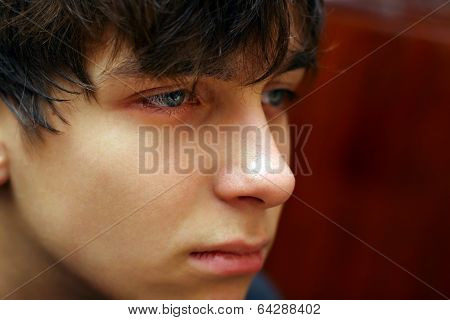 Pensive Teenager