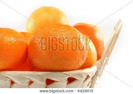 Fresh Isolated Tangerine