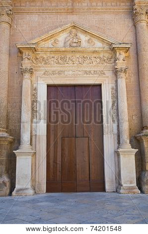 Mother Church of Fasano. Puglia. Southern Italy.