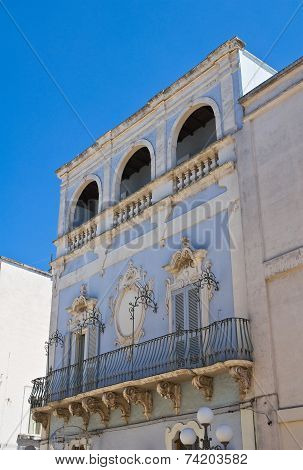 Albano palace. Fasano. Puglia. Italy.