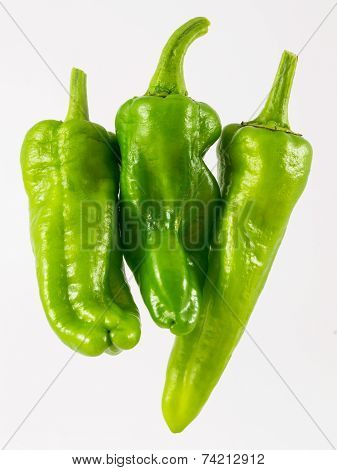Three Green Pepper