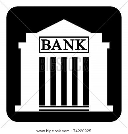 Bank Symbol Button