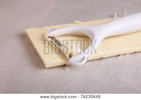 Grating White Chocolate