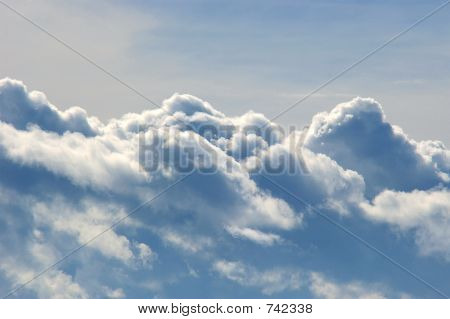 ふわふわの雲
