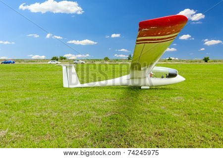 Gliders Waiting To Go Into The Air