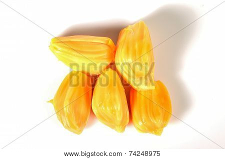 Jackfruit Isolated On White Background