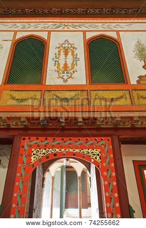 Decor Of Divan Chamber In Khan's Palace, Crimea