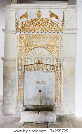 Golden Fointain In Khan's Palace, Crimea
