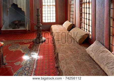 Decoration Of Harem Room In Khan's Palace, Crimea