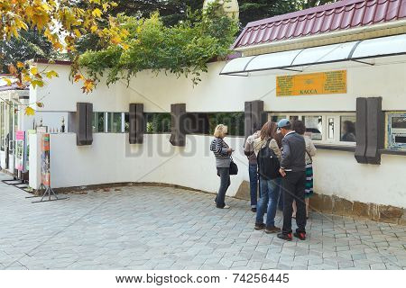 Ticket Office Of Nikitsky Botanical Garden, Yalta