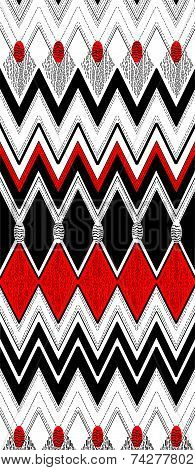 Retro zigzag pattern