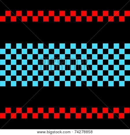 Trendy geometric pattern,basket weave,in vector.