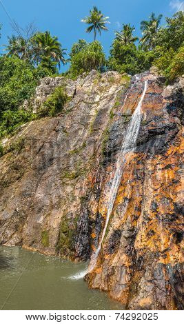 Namuang waterfall of Koh Samui Island Thailand 