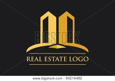 Vector Logo Real Estate Construction