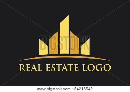Vector Logo Real Estate Construction