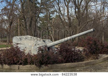 old ship cannon