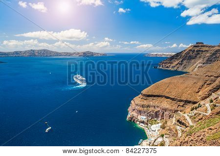 Beautiful View Of The Sea And Islands