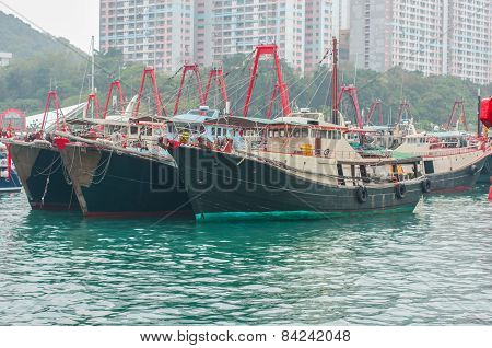 Fishing Trawler in hongkong