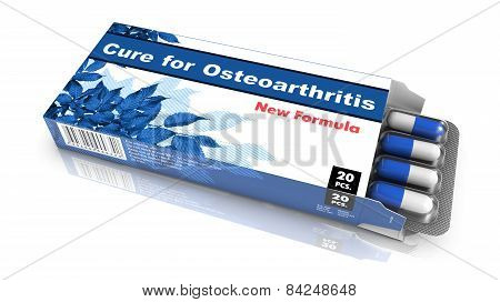 Cure for Osteoarthritis - Blister Pack Tablets.