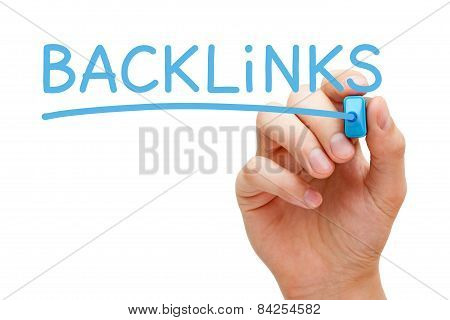 Backlinks Blue Marker