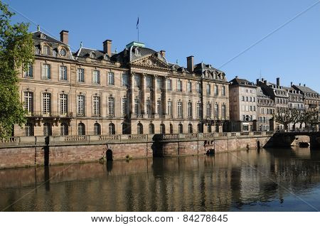 France, Bas Rhin, Le Palais Rohan In Strasbourg