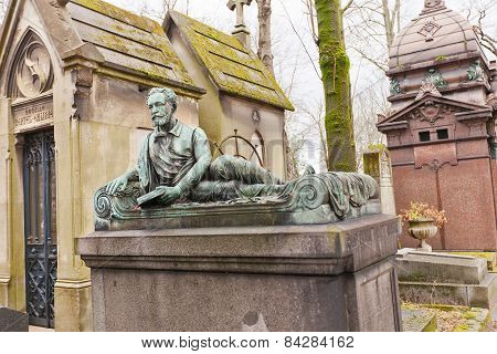 Tomb Of Henri Leglis In Paris