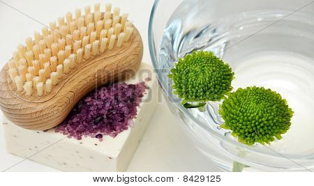 Мыло с соль для ванны