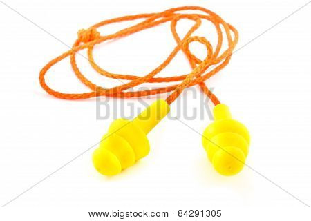 Yellow Earplugs