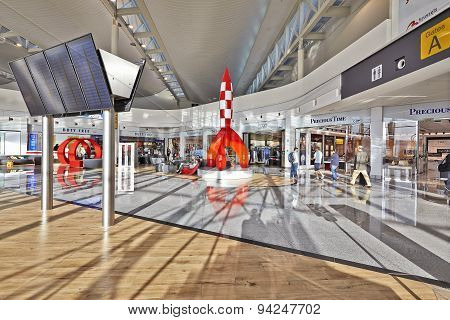 Brand-new Shopping Environment At Brussels Airport