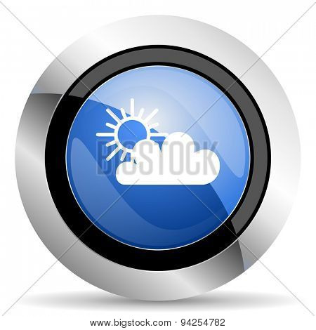 cloud icon waether forecast sign original modern design for web and mobile app on white background
