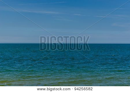 Baltic Sea. Kaliningrad region, city of Zelenogradsk.