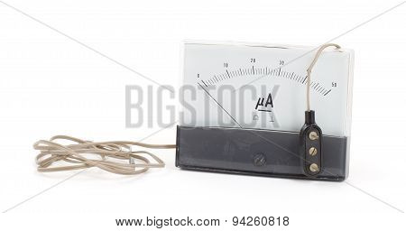 Old Meter Isolated