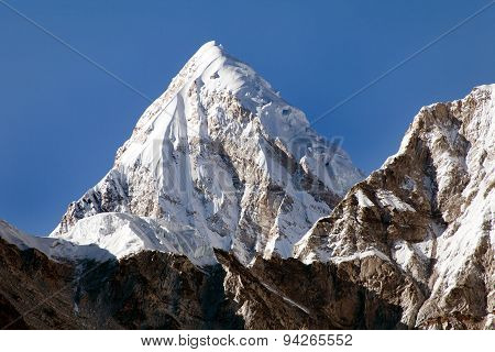 View Of Mount Pumo Ri