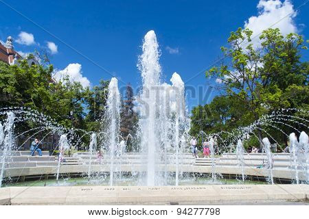 Fountain In Szeged