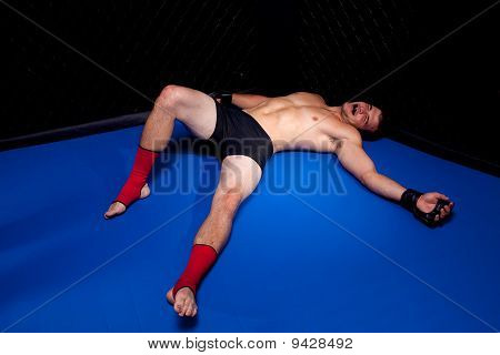 Mezcla de artistas marciales lucha - Knock Out