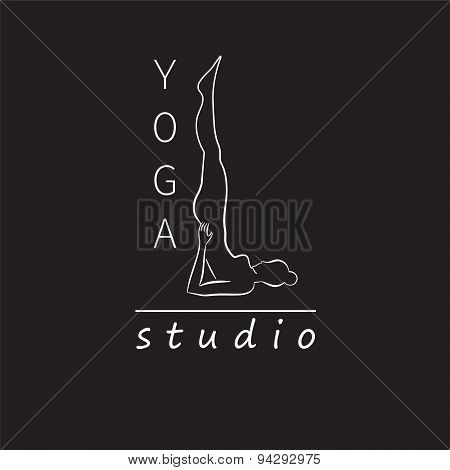Logo for yoga studio