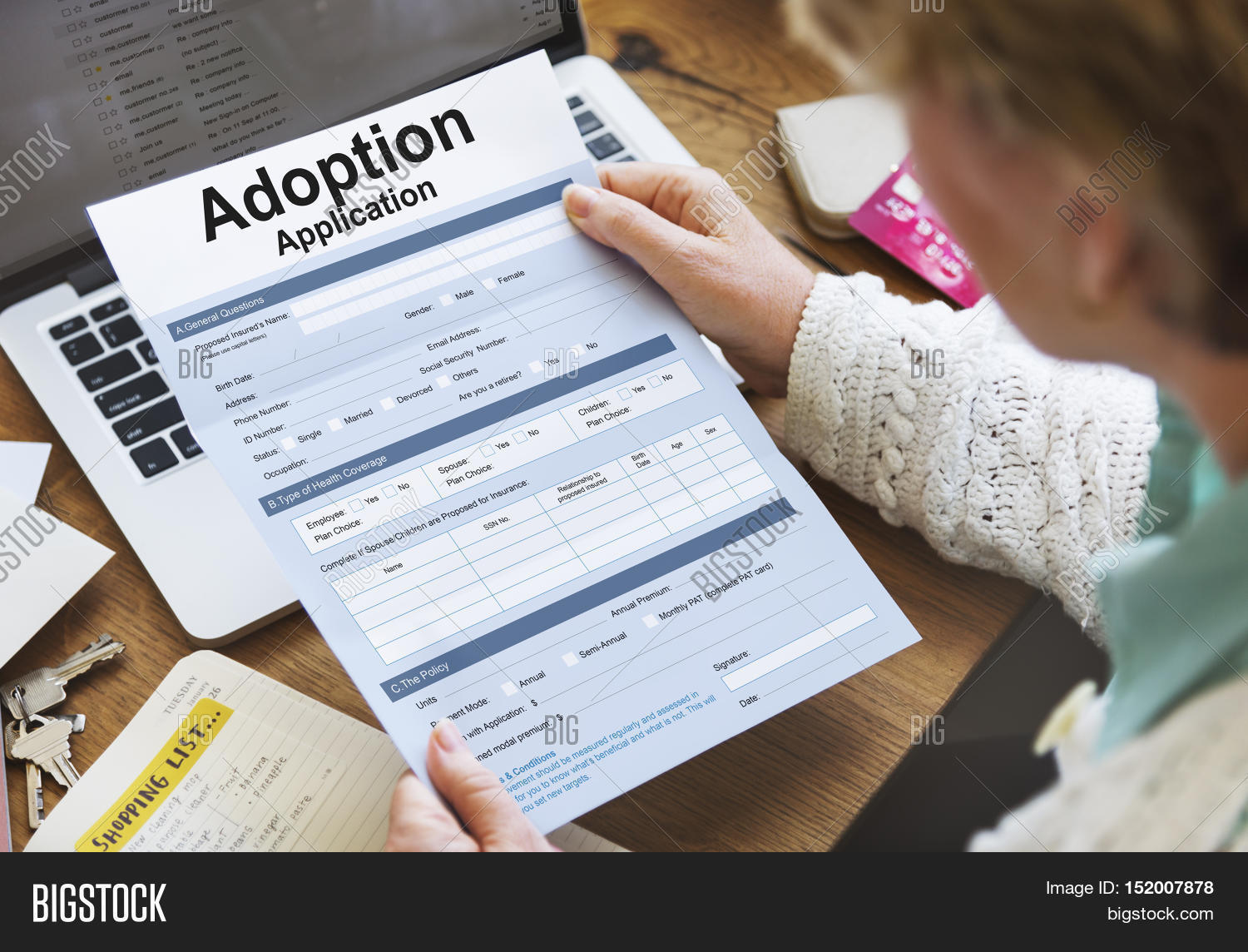 Adoption Application Image & Photo (Free Trial) Bigstock